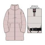 LADIES DOWN JACKET-WOVEN-AMAZING