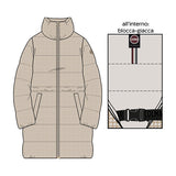 LADIES DOWN JACKET-WOVEN-AMAZING
