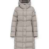 Long Belted Down Jacket