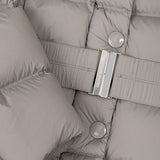 Long Belted Down Jacket