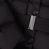 Belted Long Quilted Down Jacket