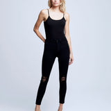 Margot High Rise Destructed Knee Skinny Jean