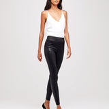Rochelle High Rise Pull On Coated Jean