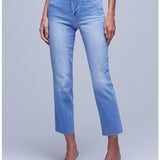 Sada High-Rise Slim Fit Cropped Jeans