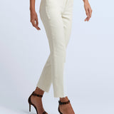 Sada High Rise Crop Slim Denim