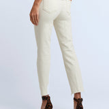 Sada High Rise Crop Slim Denim
