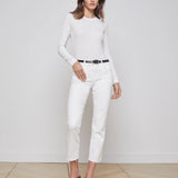 Sada High Rise Crop Slim Jean