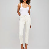 Sada High Rise Crop Slim Jean