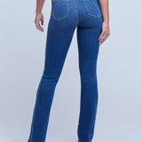 Oriana High-Rise Straight Jeans