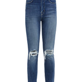 High Line High Rise Skinny Destroyed Denim