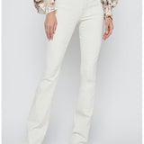 Ruth High-rise Straight Raw Hem Pants