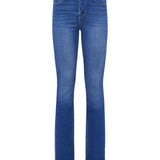 Ruth High-Rise Straight Jeans with Gold Chain Detail