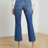 Kendra High- Rise Crop Flare Pants