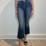 Kendra High-Rise Crop Flare Pants