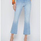 Kendra High-Rise Crop Flare Pants