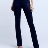 Selma High Rise Sleek Baby Boot Coated Jean