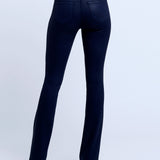 Selma High Rise Sleek Baby Boot Coated Jean