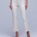 Kendra High-Rise Crop Flare
