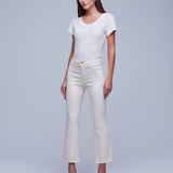Kendra High-Rise Crop Flare