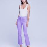 Kendra High-Rise Crop Flare