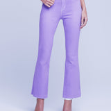 Kendra High-Rise Crop Flare