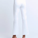 Kendra High Rise Crop Flare Denim