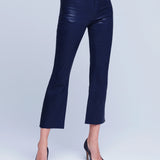 Kendra High Rise Crop Flare