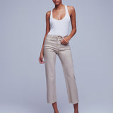 Wanda High-Rise Wide Leg Cropped Pants