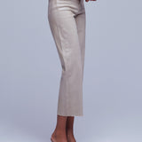 Wanda High-Rise Wide Leg Cropped Pants