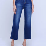 Wanda High-Rise Crop Wide Leg Pants