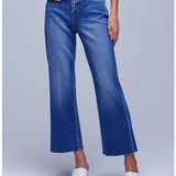 Wanda High-Rise Wide Leg Cropped Pants