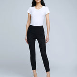 Nini High-Rise Crop Pull on Pants