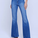 Sera High-Rise Sneaker Flare Jeans