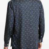 Long Sleeve Ross Sport Shirt with Floral Print