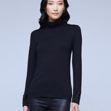 Nori Long Sleeve Turtleneck Embellished Sleeves