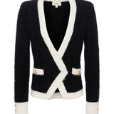 Georgia Contrast Cardigan Blazer