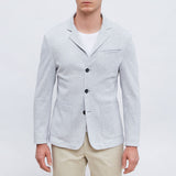 Double Pique Stretch D-Constructed Shirt Jacket