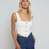 Saga Square Neck Knit