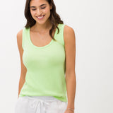 Ivy 1X1 Rib Ribbed Knit Tank Top (32-4708)