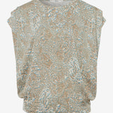 Caelen Lyocell (32-5278) Printed Blouson Top