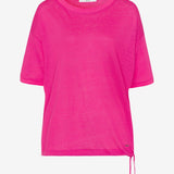 Candice Linen (32-7208) Relaxed Slub Tee