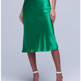 Perin Bias Mid-Length Skirt