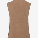 Emilia Ribbed Knit Sleeveless Top (35-9057)