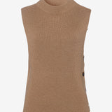 Emilia Ribbed Knit Sleeveless Top (35-9057)