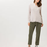 Enie Wool Mix Ribbed Pullover Sweater Vest