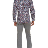Sabir Printed Long Sleeve Shirt