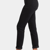 Sheri Slim Ankle Cheetah Cuff Pants