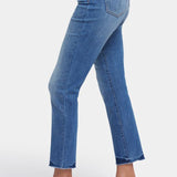 Sheri Stretch Ankle Fray Hem Pants