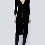 Kyra Buttoned Duster Dress