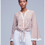 Charlize Bell Sleeves Blouse
